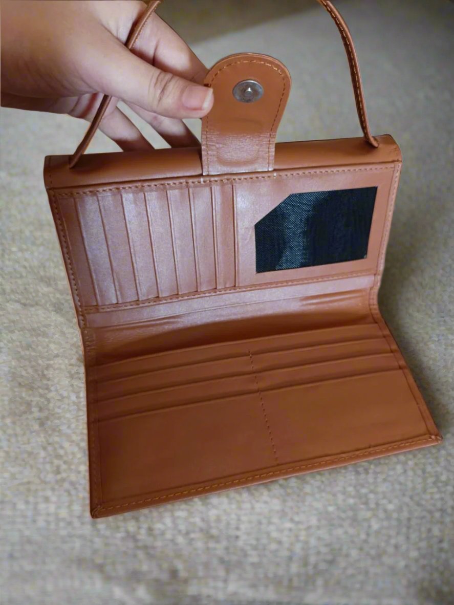 Leather Purse And Wallet