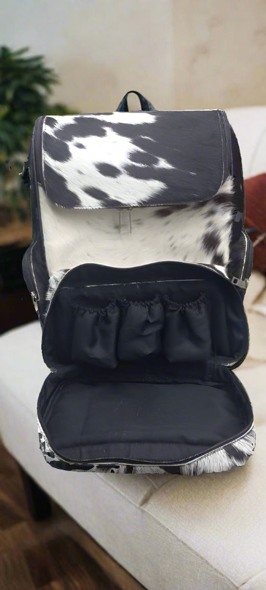 custom printed leather backpack Customize Diaper Backpack Bag Black Backpack – Mirha Leather Store