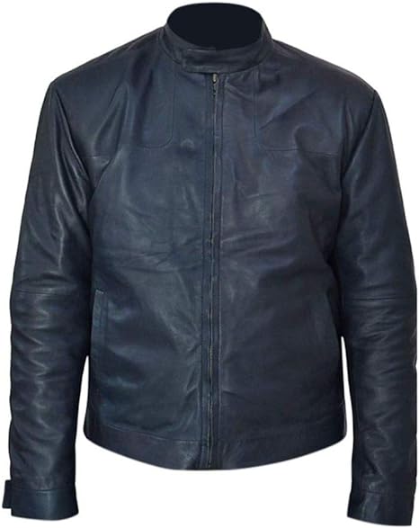 blue leather jacket men winter jacket for men genuine leather jacket men blue biker jacket motorcycle jacket men  fallout jacket blue riders jacket for men