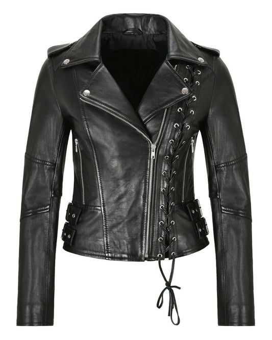 black leather jacket for women genuine leather jacket women motorcycle jacket women biker jacket for women zipper jacket for women high quality jacket women gift for her valentines gift