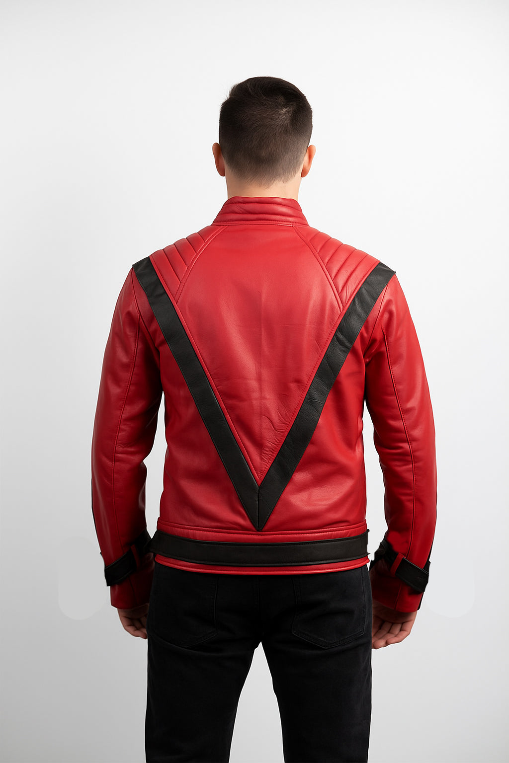 Michael Jackson Thriller Jacket Men Grade A Faux Leather