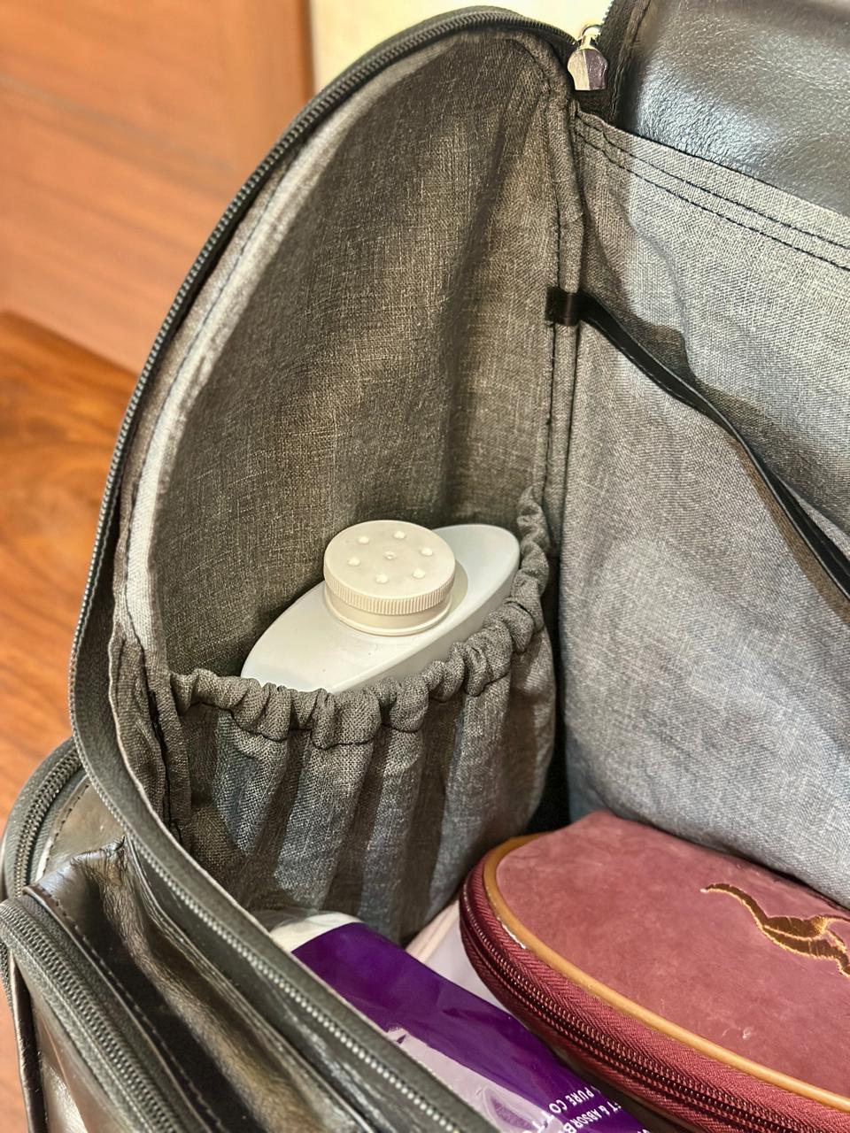 Black Diaper Backpack