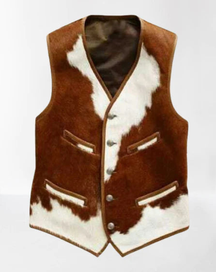 Exquisite Mens Leather Vest for Men Cowhide Vest Men M / Black Exquisite Mens Leather Vest for Men Cowhide Vest Men M / Black