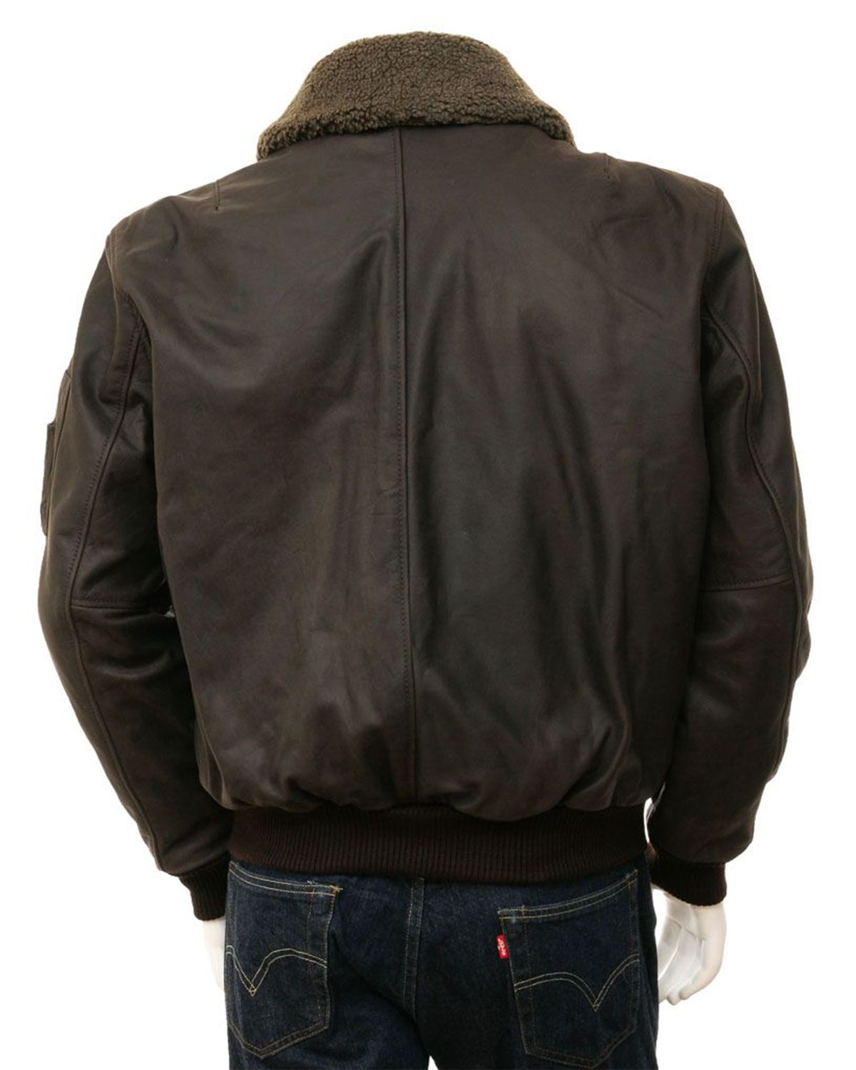 mens leather jacket brown shaarling jacket gwnuine leather jacket for men brown fur jacket for men warm winter jacket men bomber jacket men gift for men