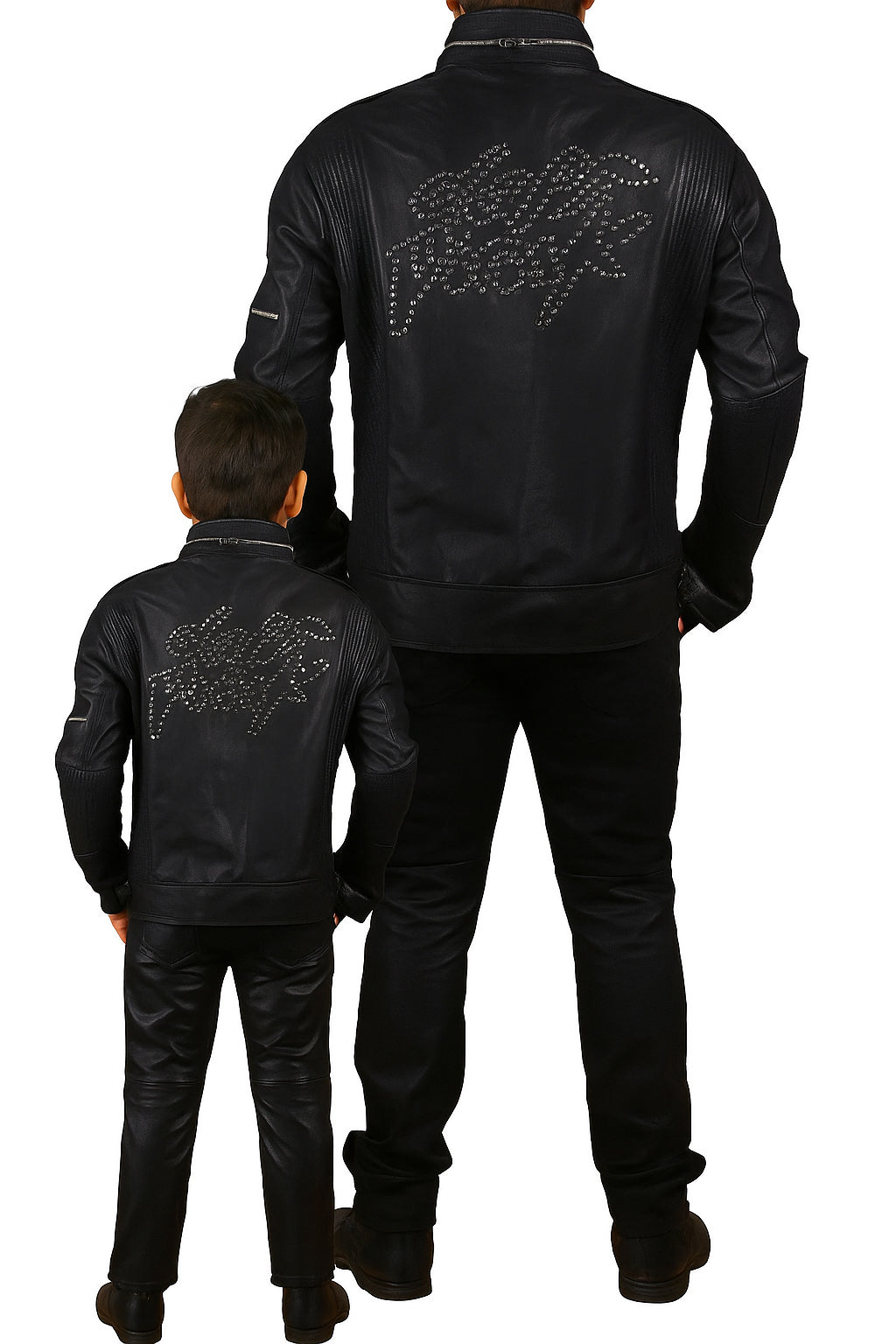 Black Daft Punk Leather Jacket