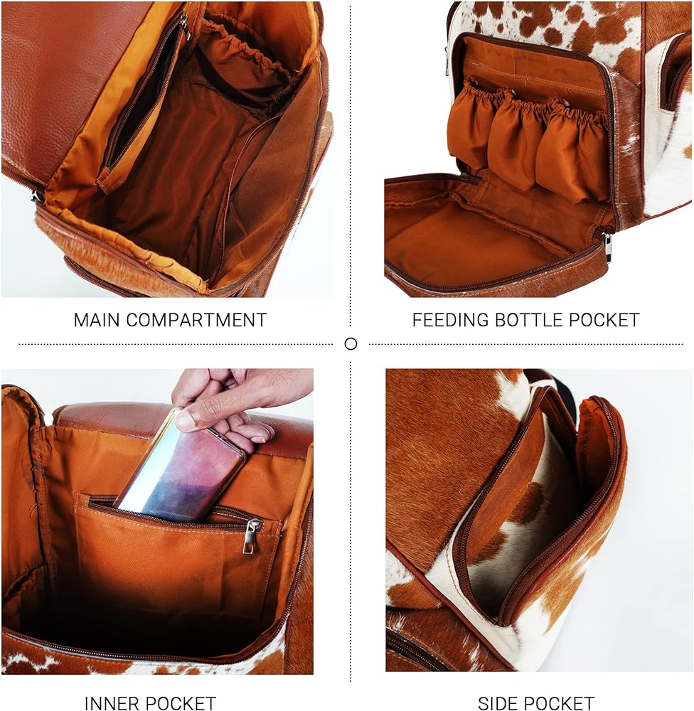 diaper bag backpack women handbag cowhide backpack large backpack new moms backpack personalize backpack bag cowhide bag fringes backpack leather travel bag baby bag backpack leather travel bag fro women daily bag backpack customize backpack gift for her bridal shower gift unique backpack