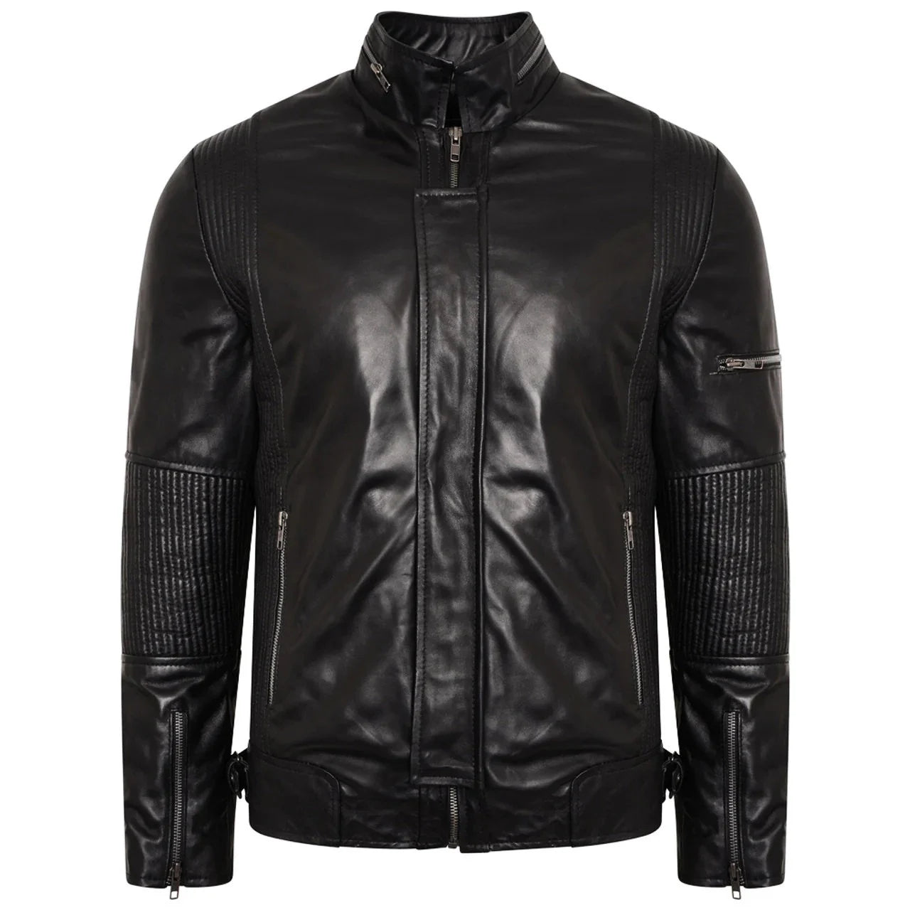 Black Daft Punk Leather Jacket