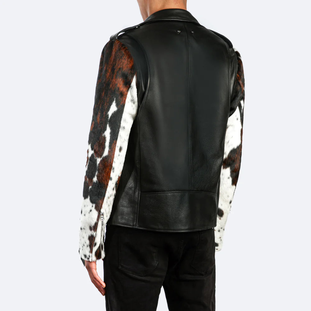 mens cowhide jacket mens winter jacket black leather jacket for men genuine leather jacket men black biker jacket men motorcycle jacket men gift for men