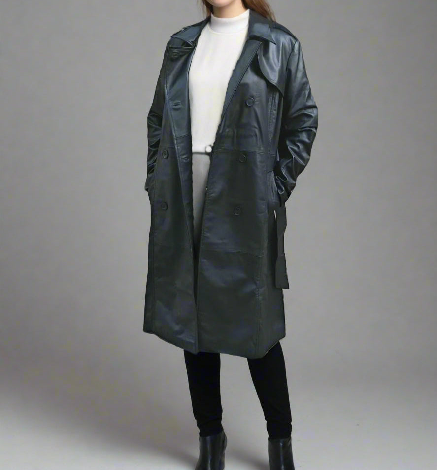 leather long coat for women real leather coat black coat for women black leatehr jacket qwomen stylish coat trench coat women long blazer women genuine leather coat sheep leather coat