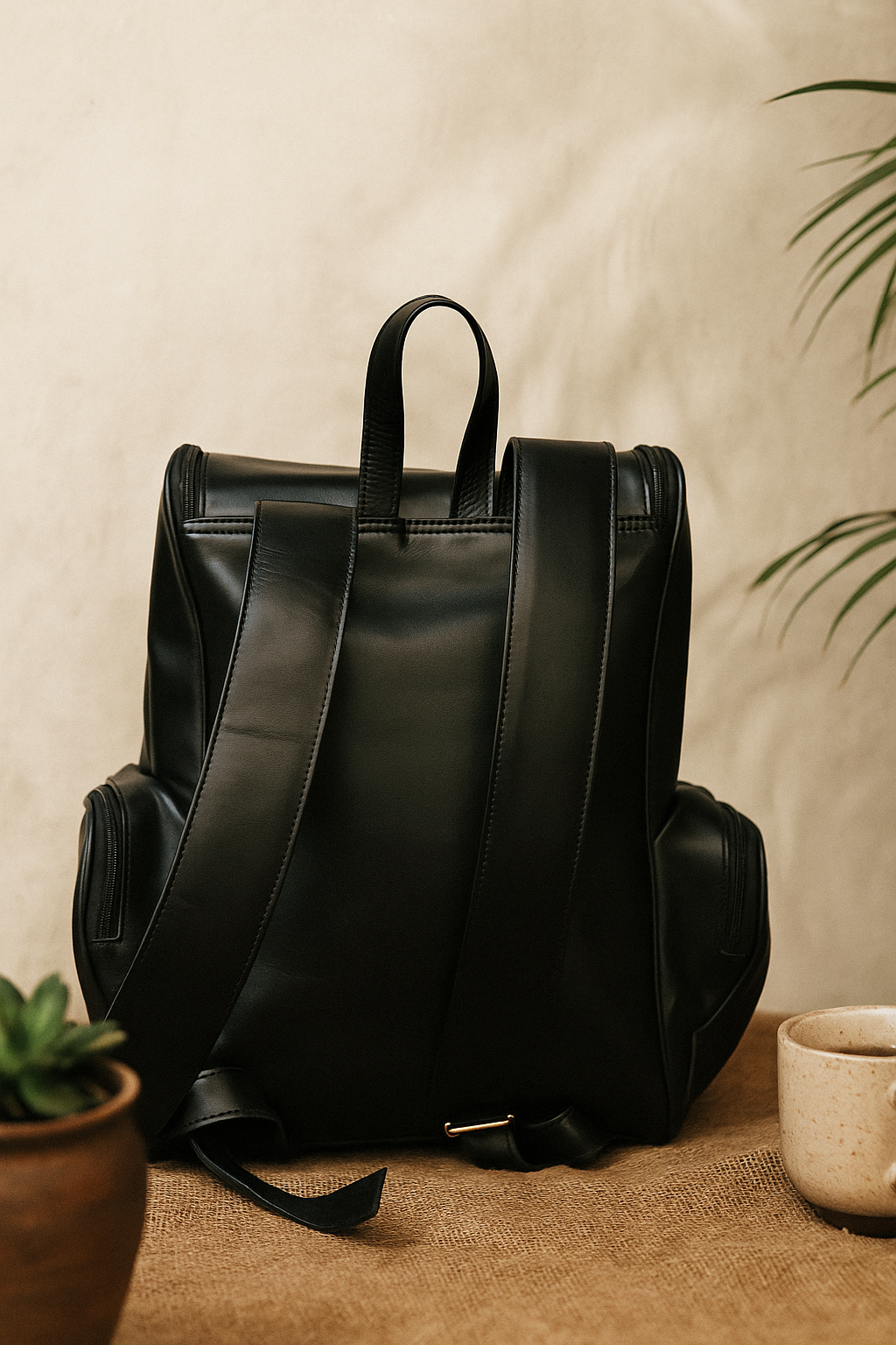 Black Diaper Backpack
