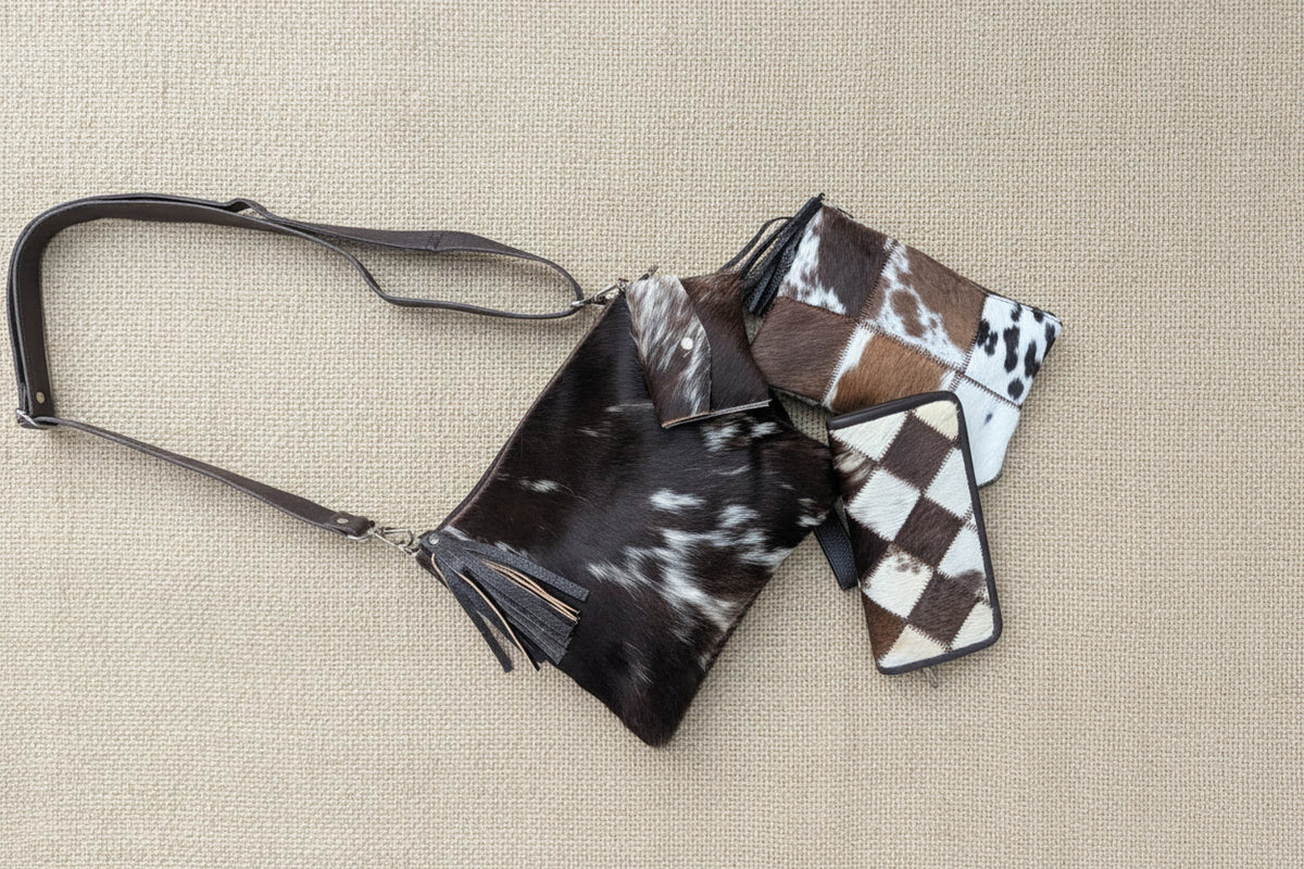 Cowhide Leather Gift Set