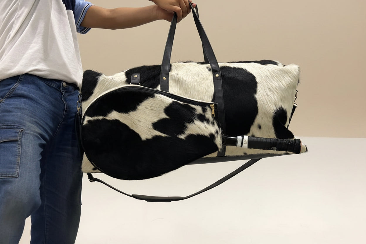 Leather Tennis Bag