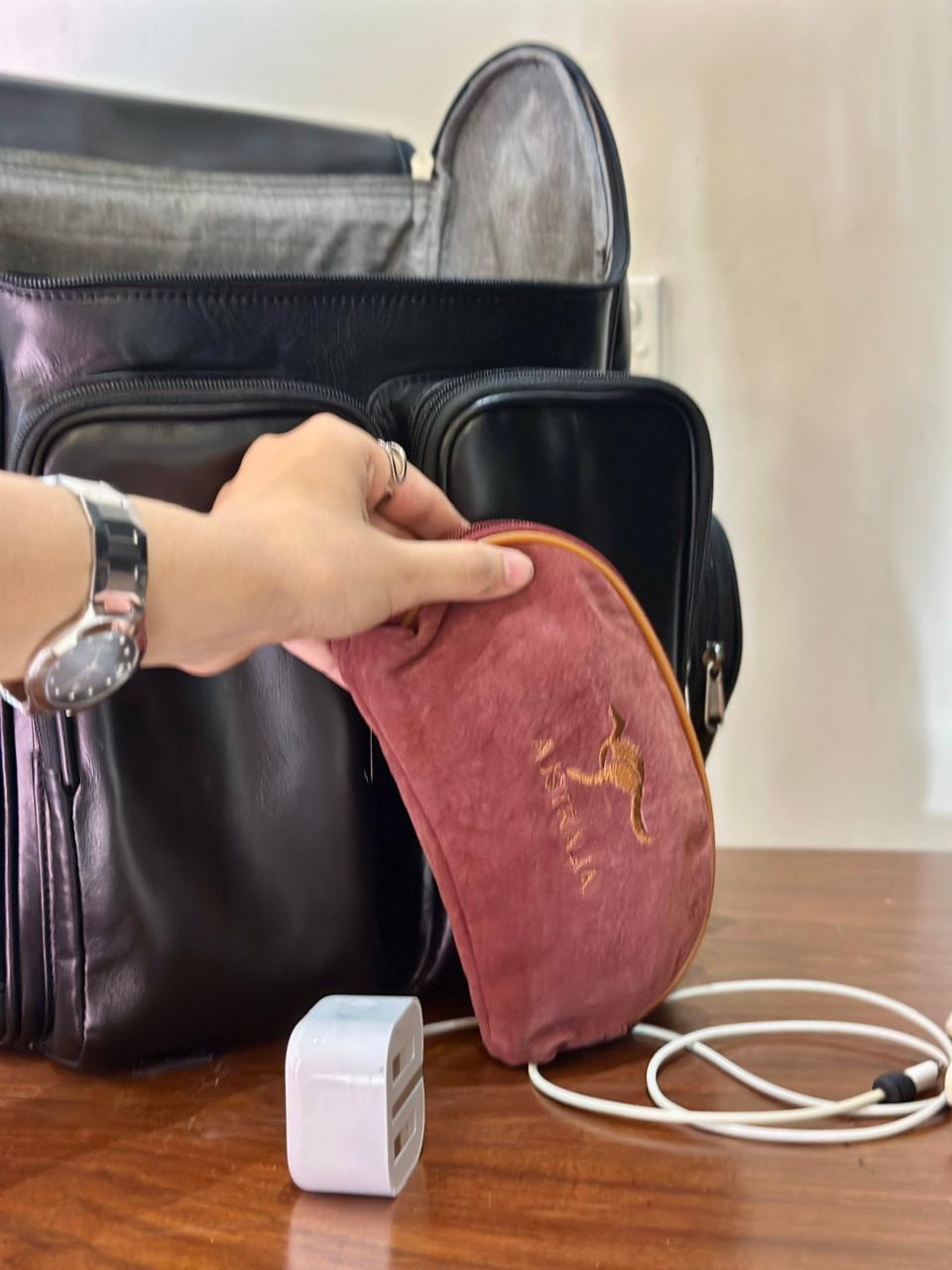 Black Diaper Backpack
