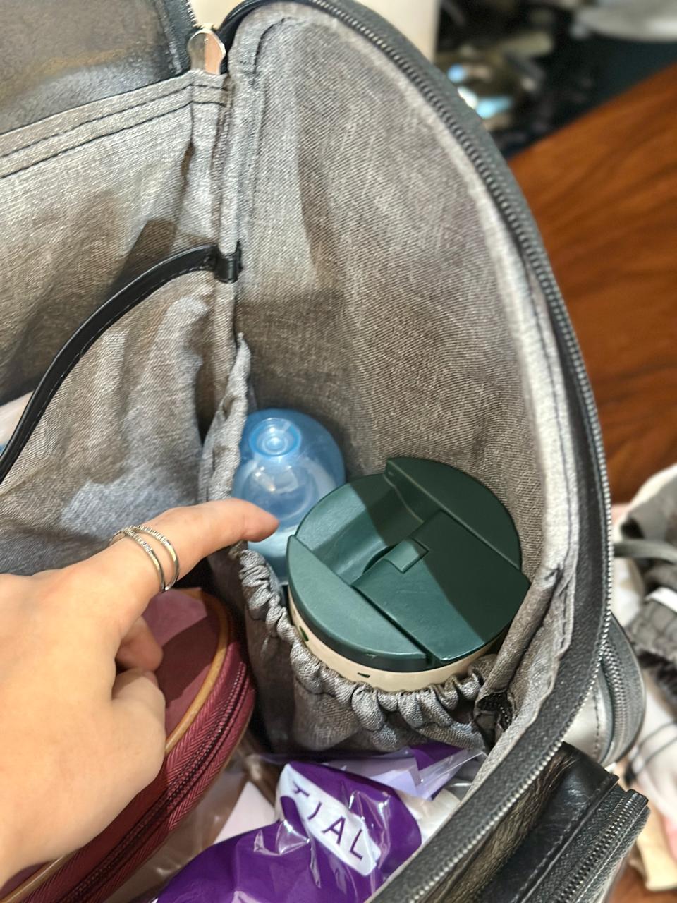 Black Diaper Backpack
