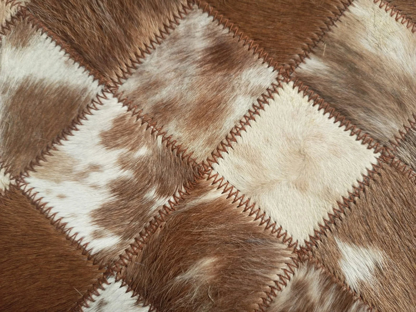 Handcrafted Cowhide patchwork Panels