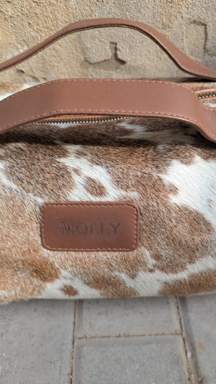 Personalized Cowhide Leather Dopp Kit