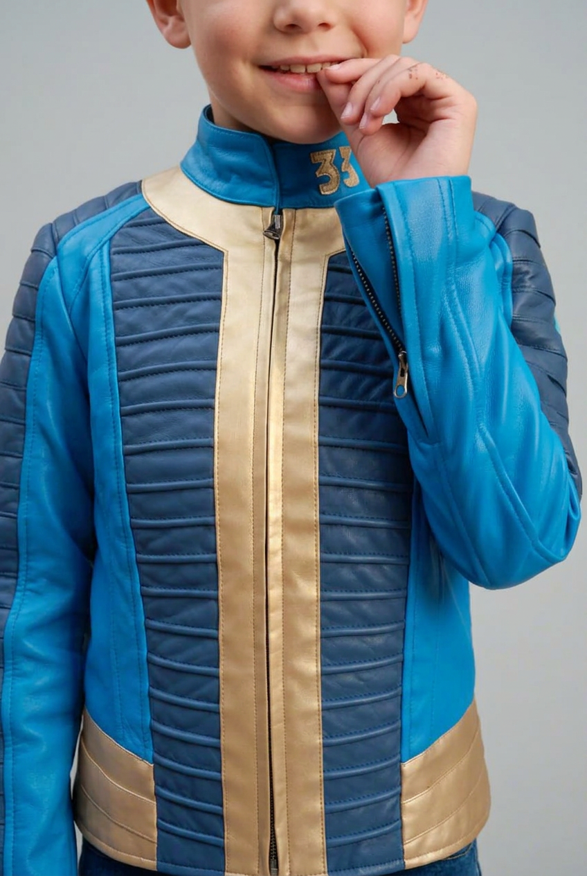 Kid's Fallout Leather Jacket