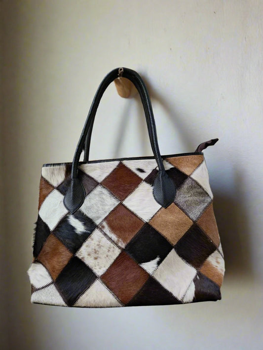 tote bag shoulder bag women handbag cowhide bag