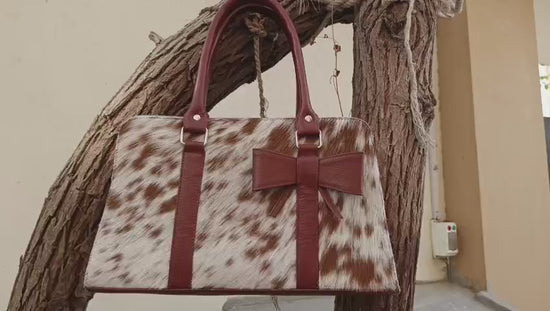 cowhide leather purse cowhide bag tan cowhide purse cowhdie shoulder bag cowskin purse cow print purse 