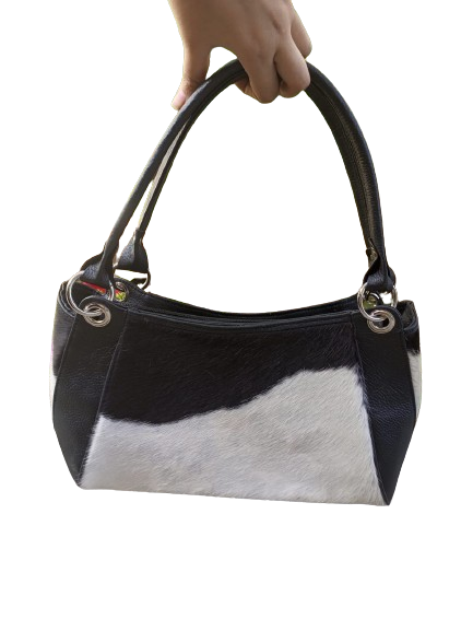 cowhide handbag shoulder bag womens shoulder bag casual bag mini shoulder bags for women daily hanbags black leather bag cowhdie black bag ladies purse